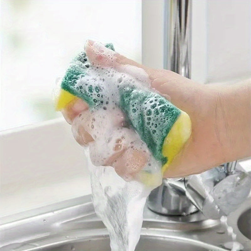 Highly Absorbent Kitchen Grease Cleaner Dishwashing Sponge