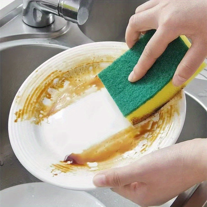Highly Absorbent Kitchen Grease Cleaner Dishwashing Sponge