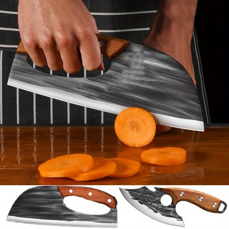 Ultra Sharp Kitchen Knives 2PCS Ergonomic Chopper Set