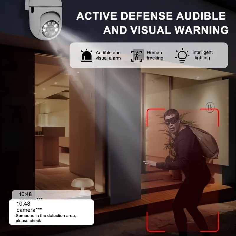 8pcs Smart Security Cameras for Home Surveillance System