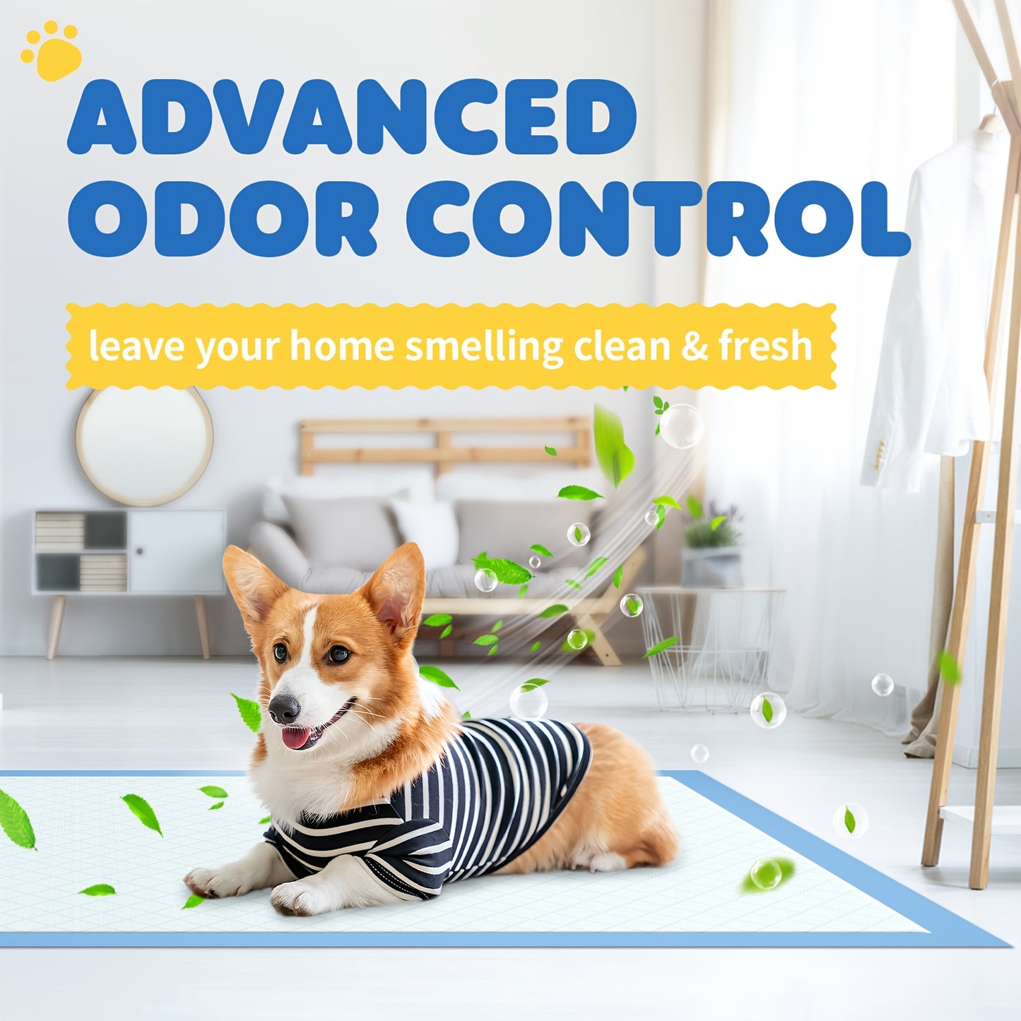 100/40pcs Extra Large Super Absorbent Dog Pee Pads Leak Proof Odor Control Disposable Pet Piddle Pads for Easy Potty Training and Accidents