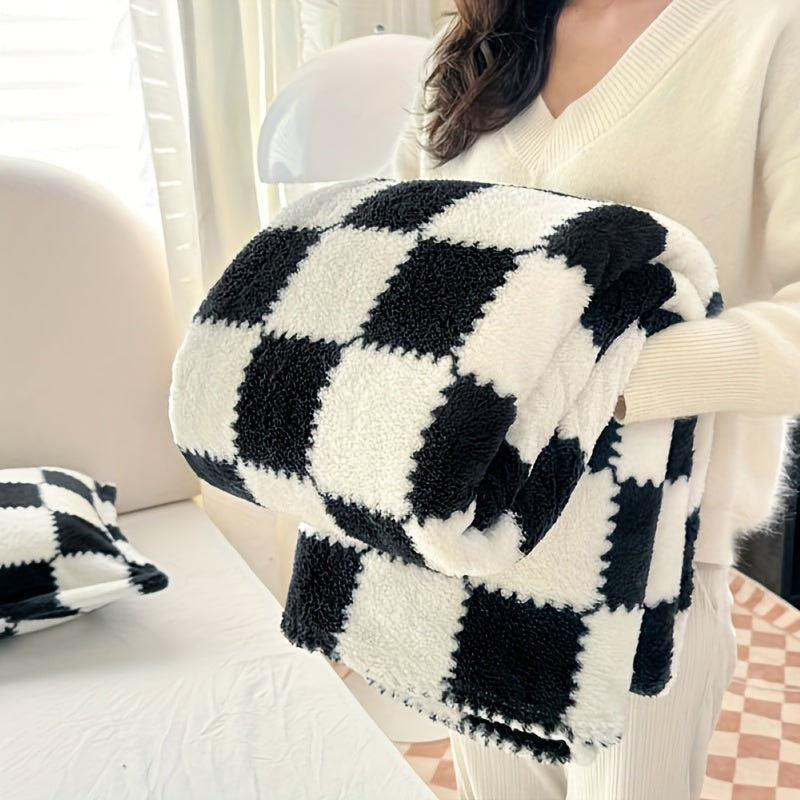 Cozy Panda Plush Throw Blanket - Super Soft Dual-Sided Fleece