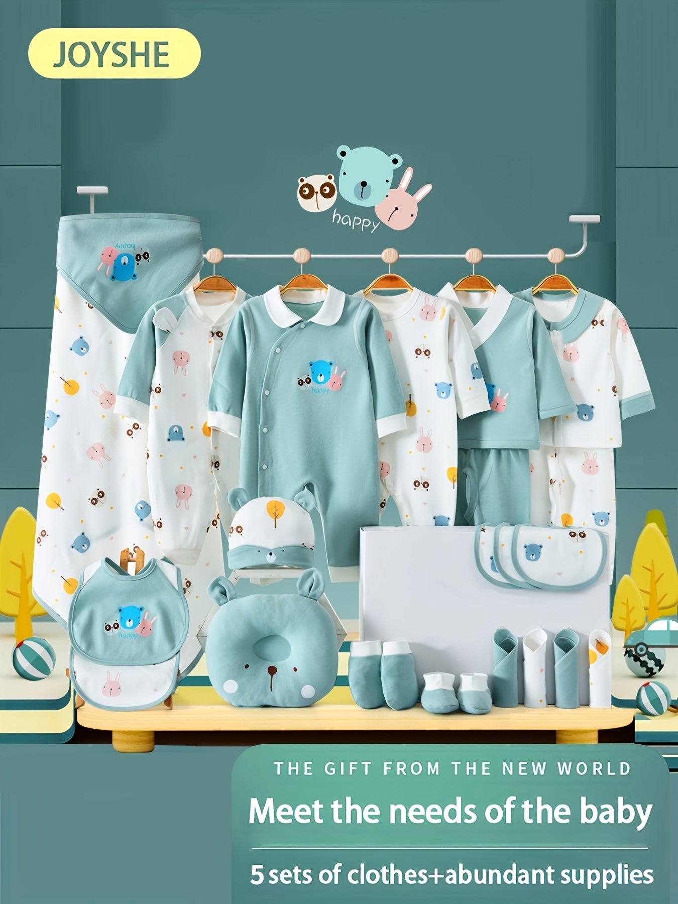 Baby Boy Clothes Newborn Daily Necessities Complete Set