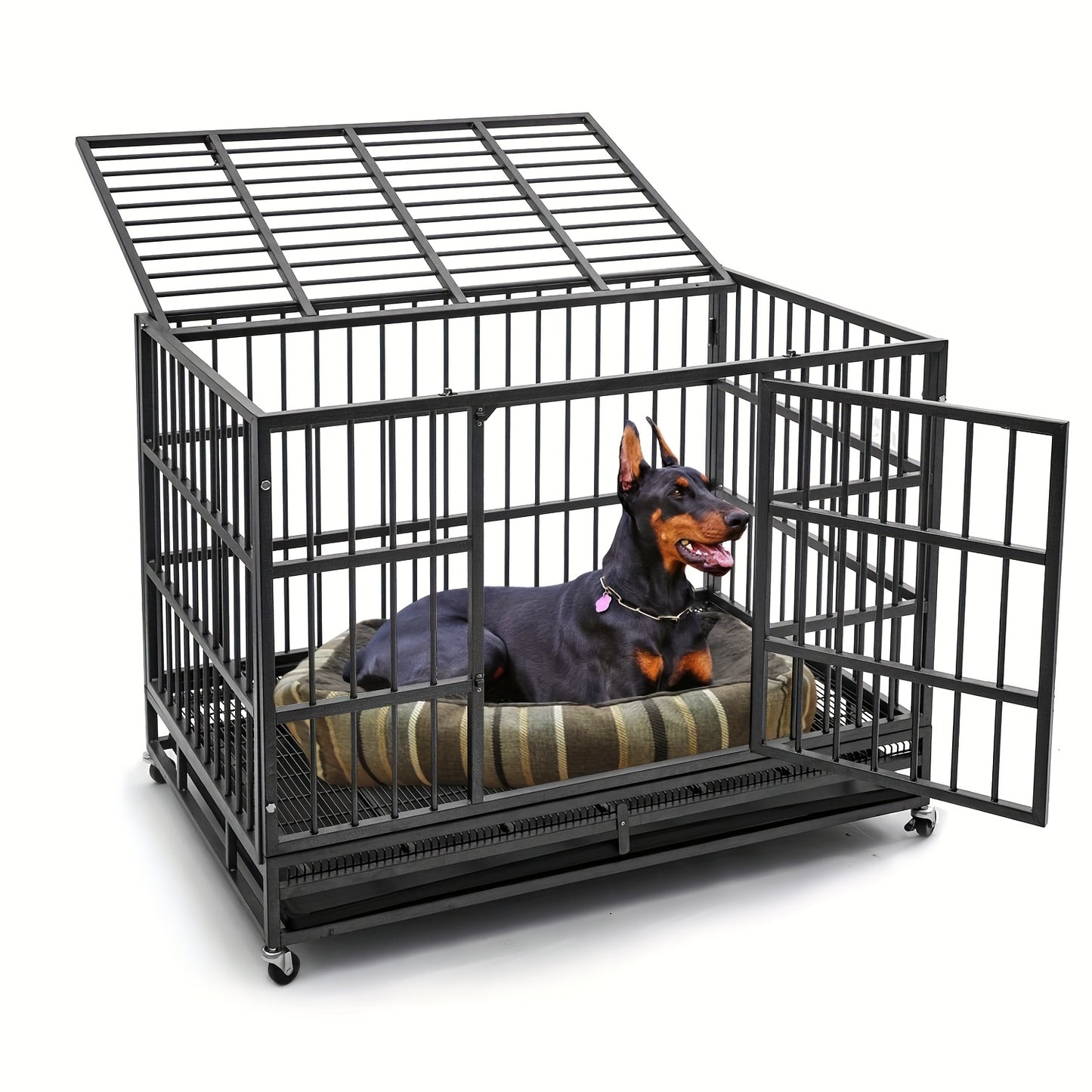 Extra Large XL XXL Heavy Duty Escape Proof Dog Crate