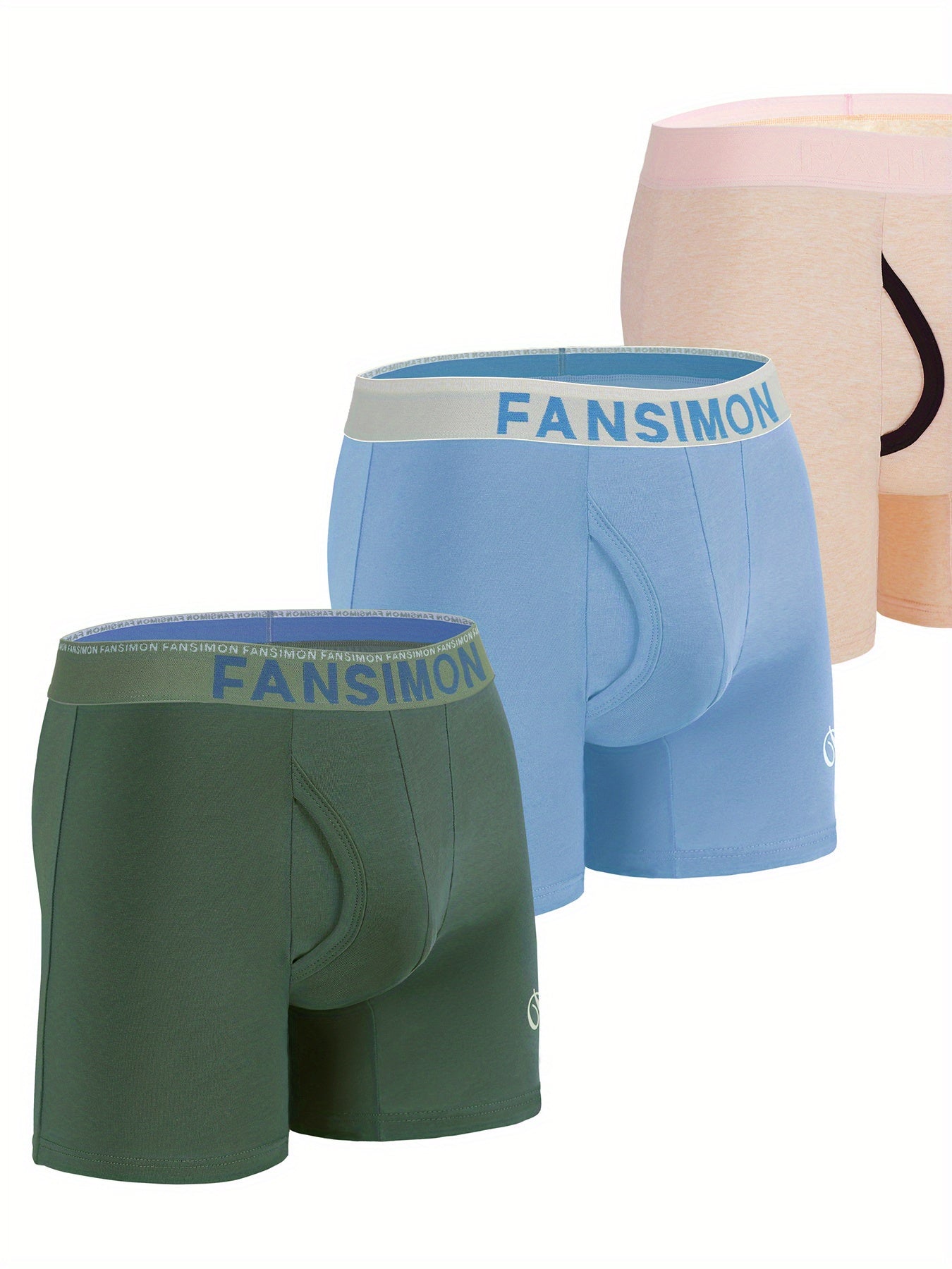 10pcs Men's Underwear Set, Comfortable Boxer Briefs Set
