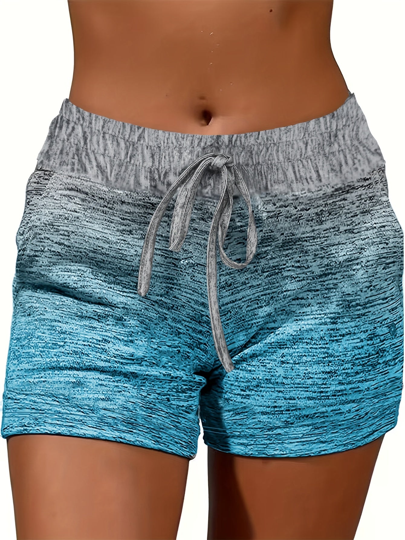 High Waist Shorts Casual High Waist Drawstring Waist Shorts