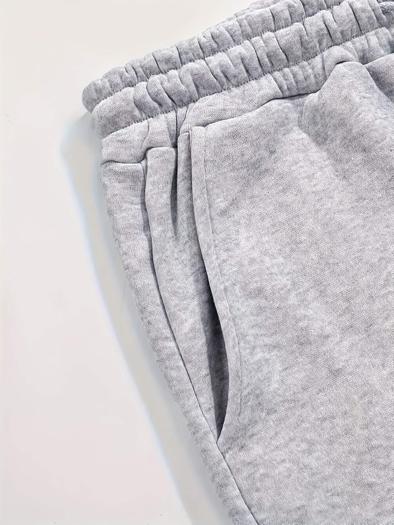 5pcs Boys' Stylish Cotton Blend Joggers with Pockets