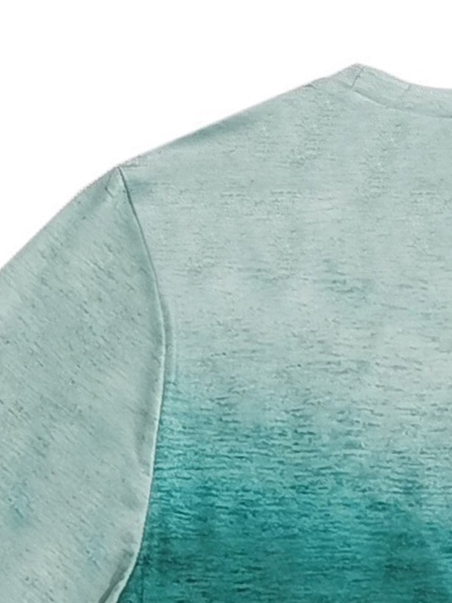 Heart Print Round Neck Tee Comfortable Long Sleeved T-shirt