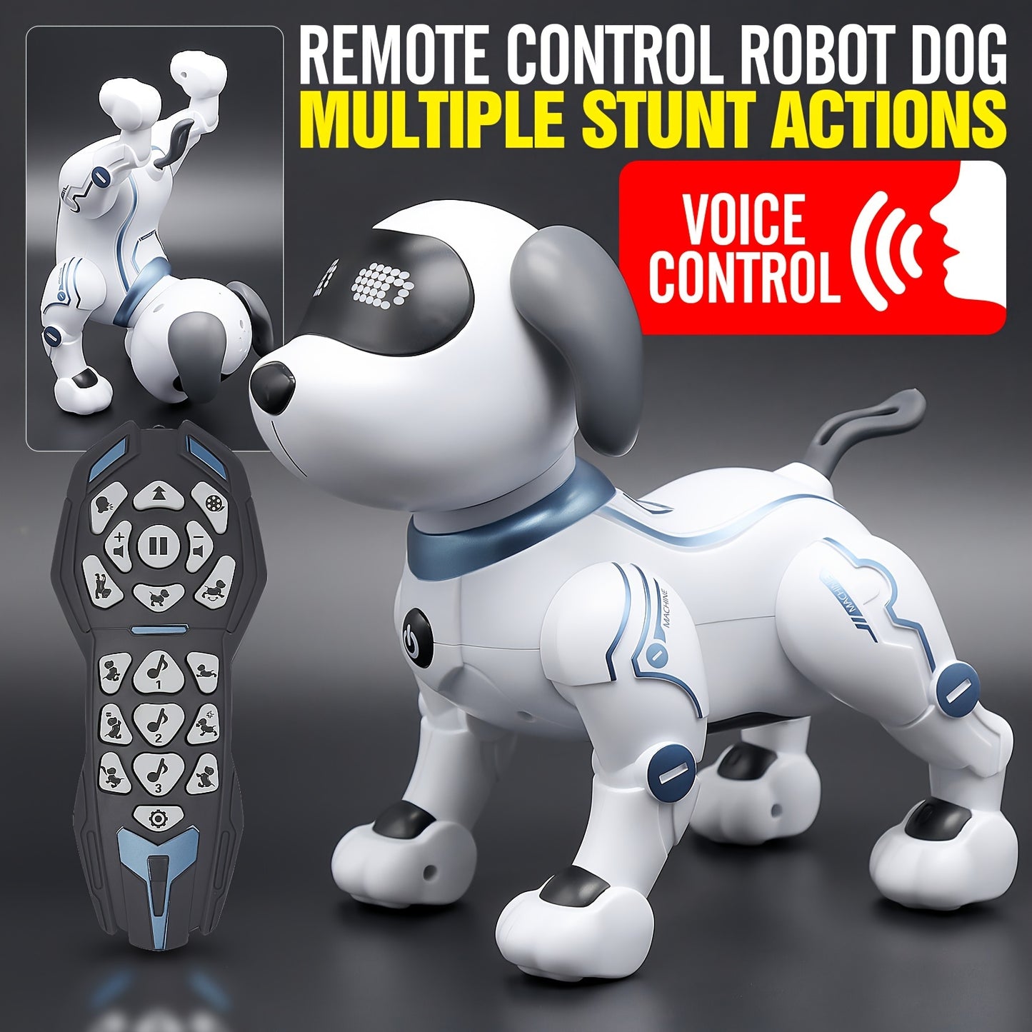 Robot Dog Toy for Kids, Smart Dancing RC Puppy Gift
