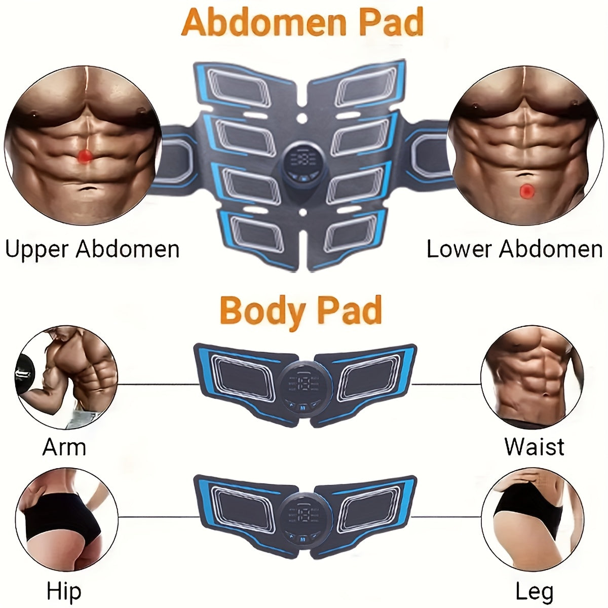 ABS Stimulator EMS Stimulator Fitness Equipment for All