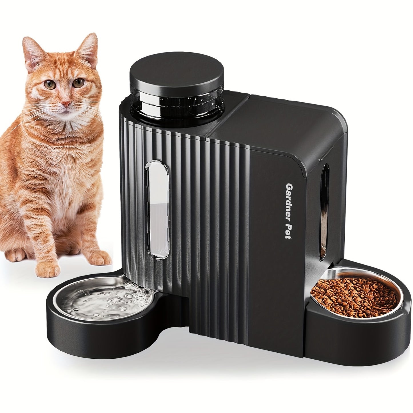 [Gravity Feeder] Automatic Cat Food And Water Dispenser