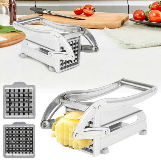 Stainless Steel French Fry Cutter Manual Vegetable Chopper