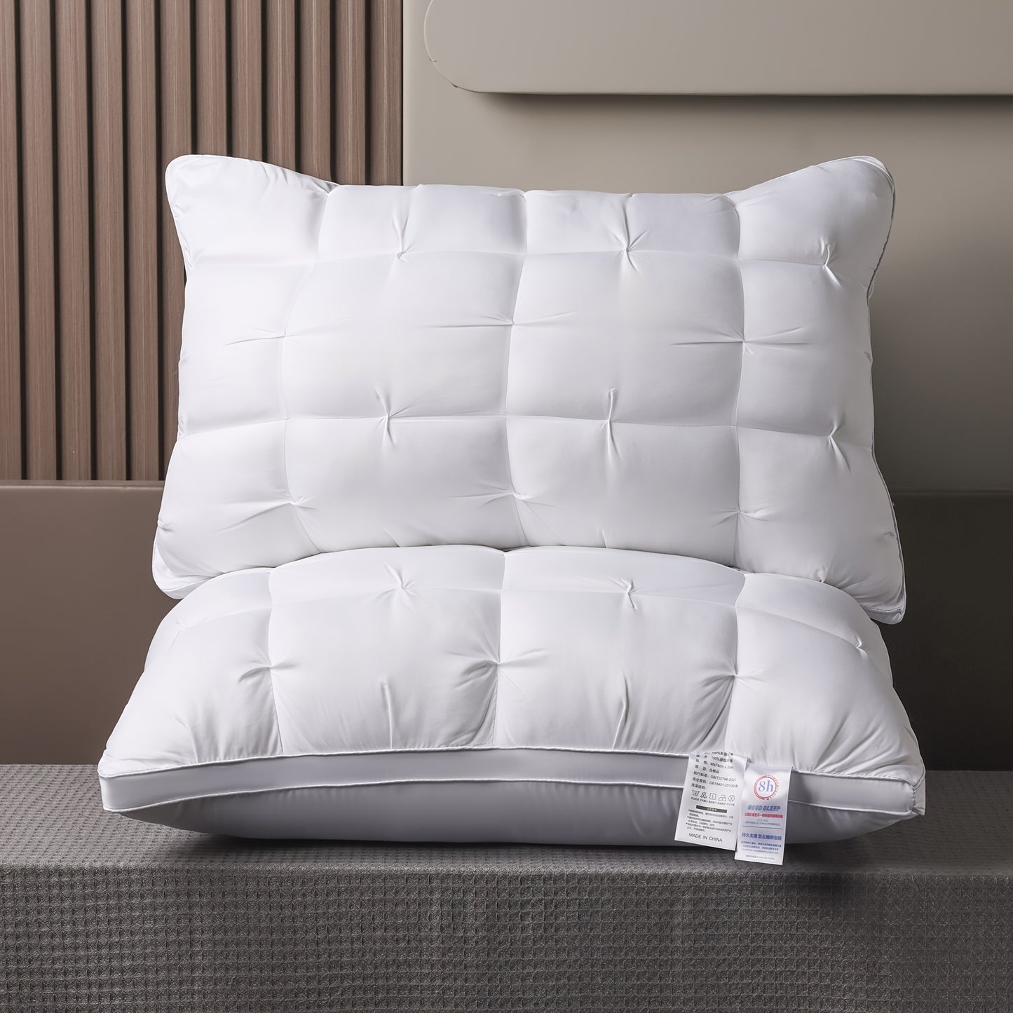 Buy 1 Get 1 Free Soft Luxury 5-Star Hotel Quality Pillow