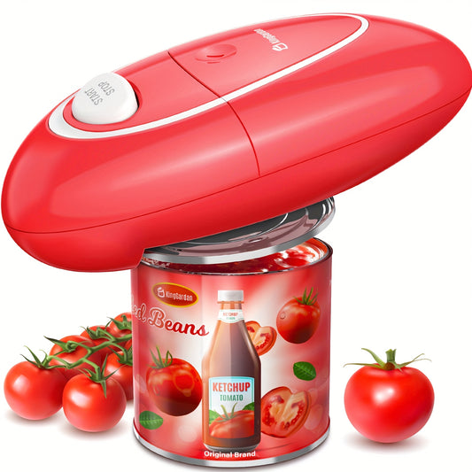Electric Can Opener Hand-Free Easy Open Any Can Sizes