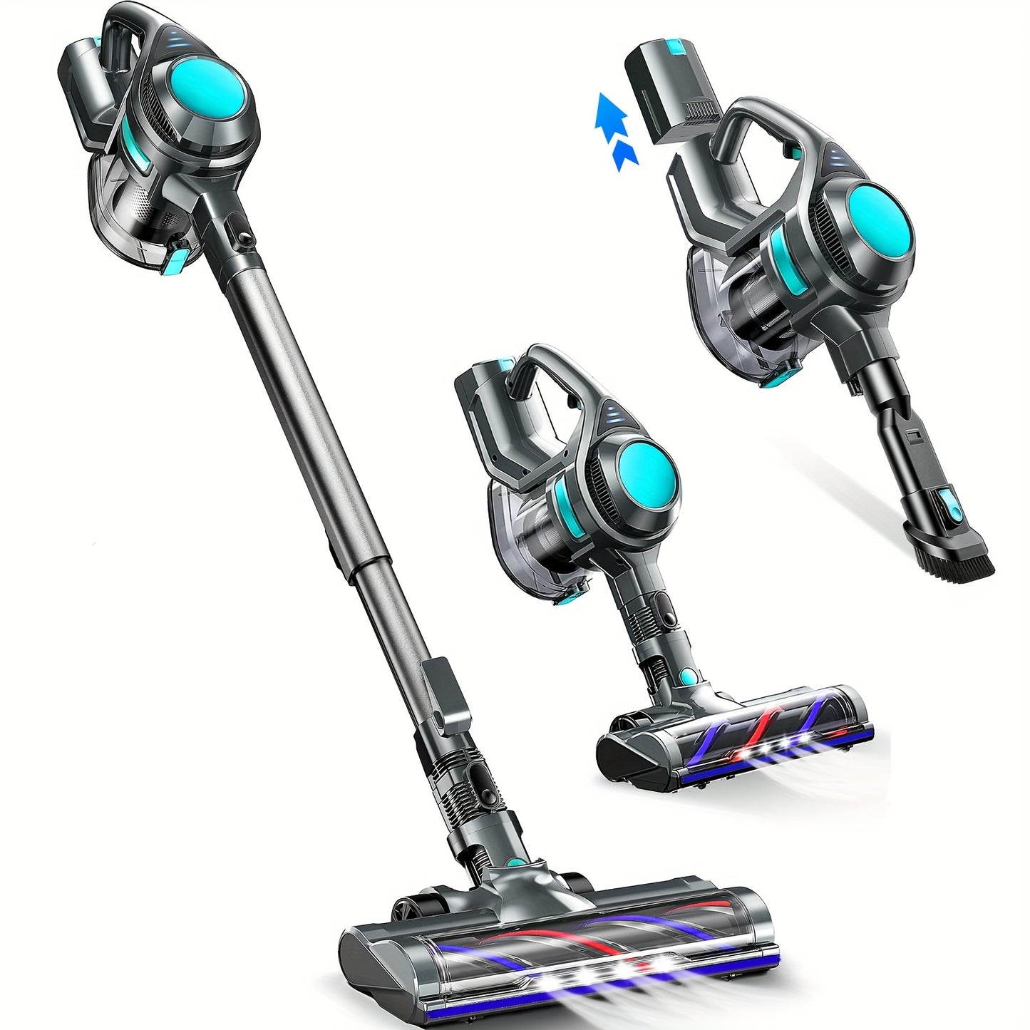 Lightweight 23Kpa Powerful Suction Cordless Vacuum Cleaner