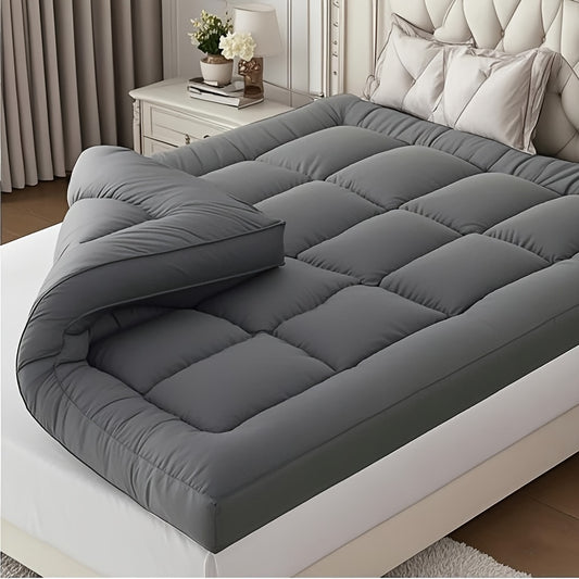 Extra Thick Fitted Mattress Topper Cooling Pad Cover