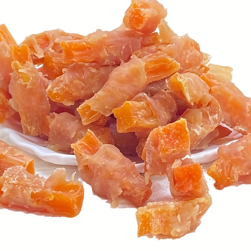 Sweet Potato and Chicken Wrapped Fries Dog Treats Balanced Nutrition for All Breeds and Sizes Dental Health Skinless Ingredient Dog Food