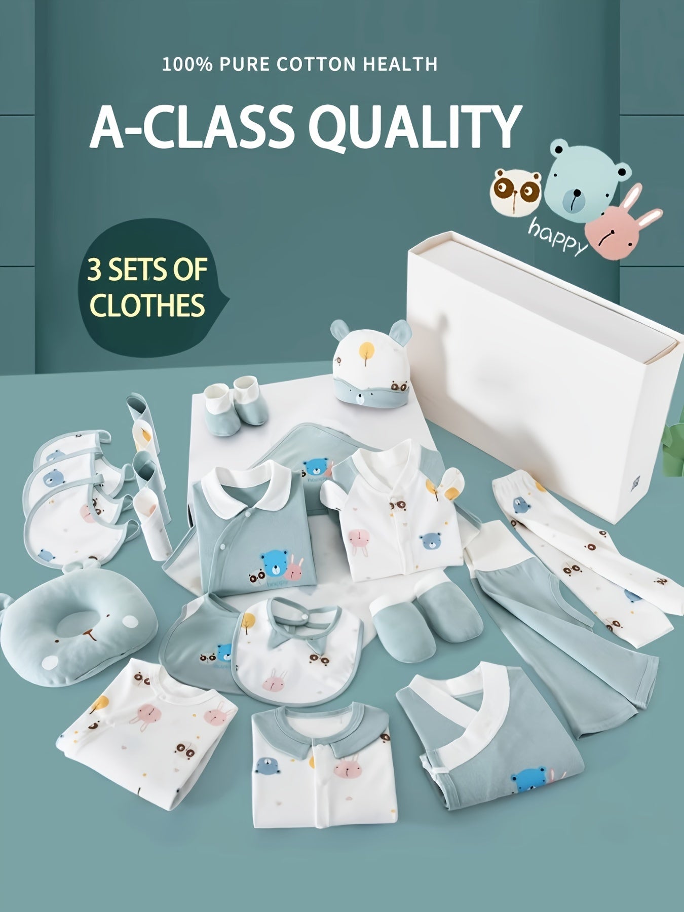 Baby Boy Clothes Newborn Daily Necessities Complete Set