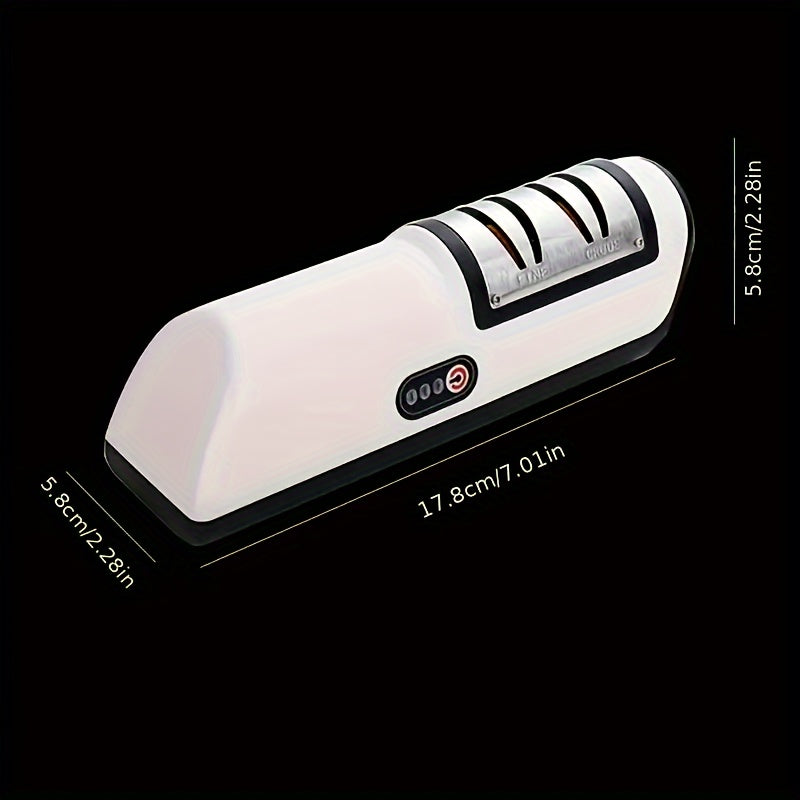 Electric Knife Sharpener Automatic Rechargeable Sharpener