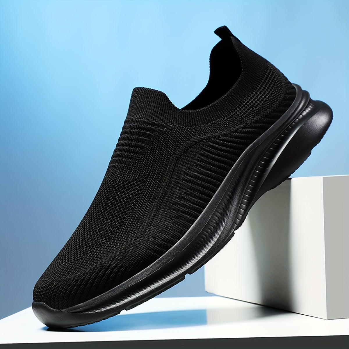 Men's Slip-On Casual Sports Shoes - Breathable & Lightweight