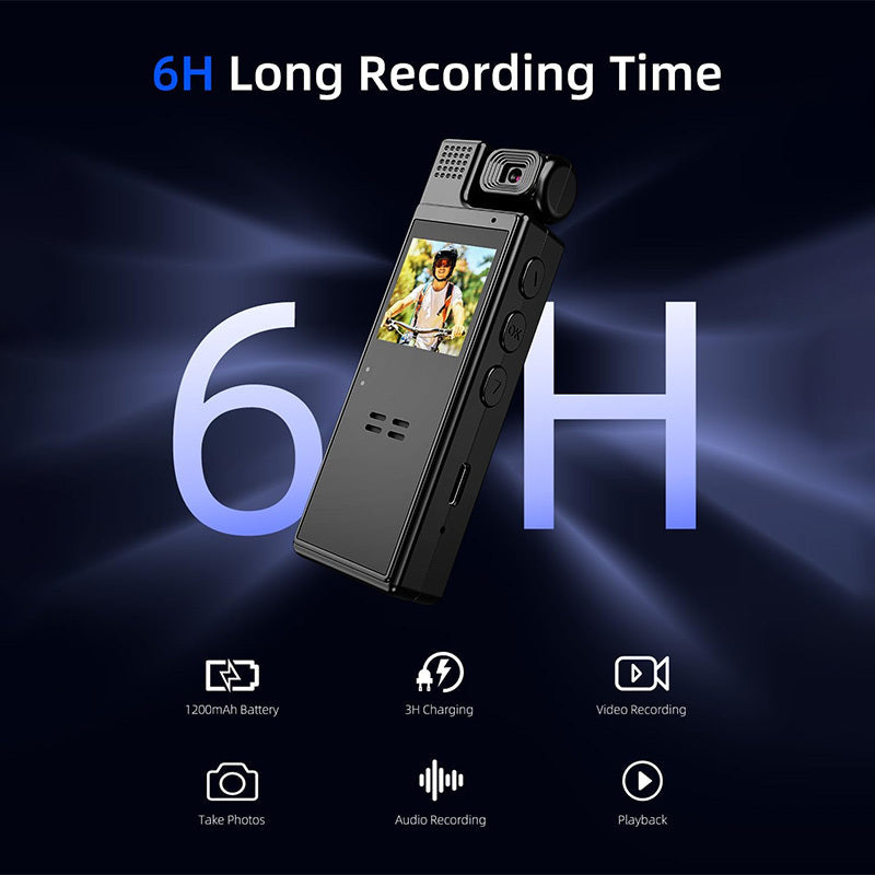 Smart Recorder - 1080P HD Handheld Pocket Camcorder