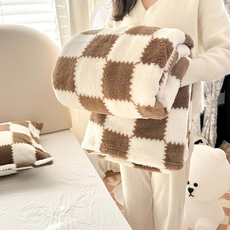 Cozy Panda Plush Throw Blanket - Super Soft Dual-Sided Fleece