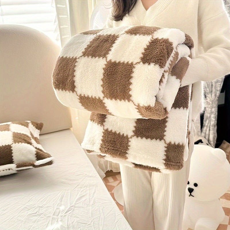 Cozy Panda Plush Throw Blanket - Super Soft Dual-Sided Fleece