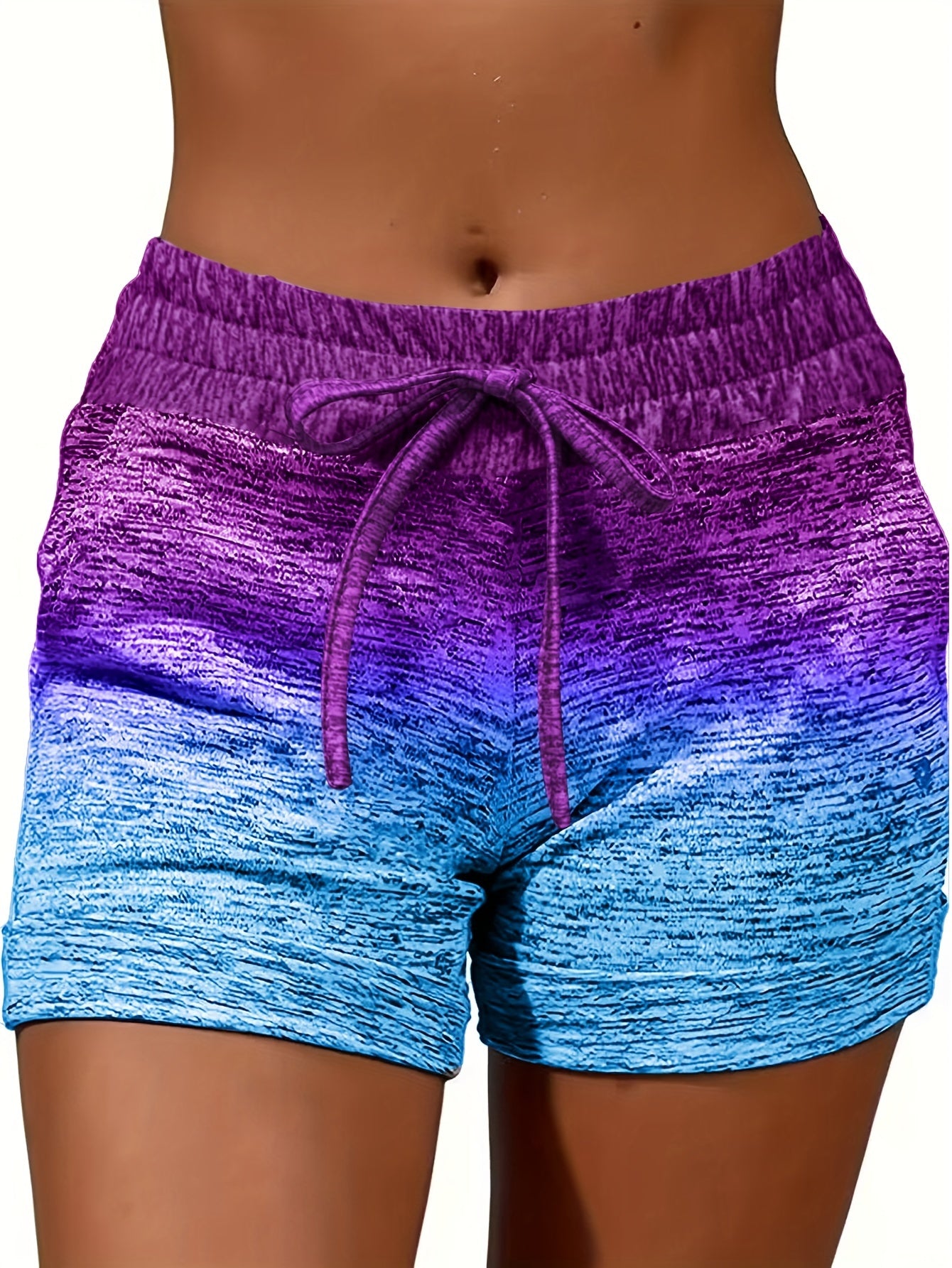 High Waist Shorts Casual High Waist Drawstring Waist Shorts