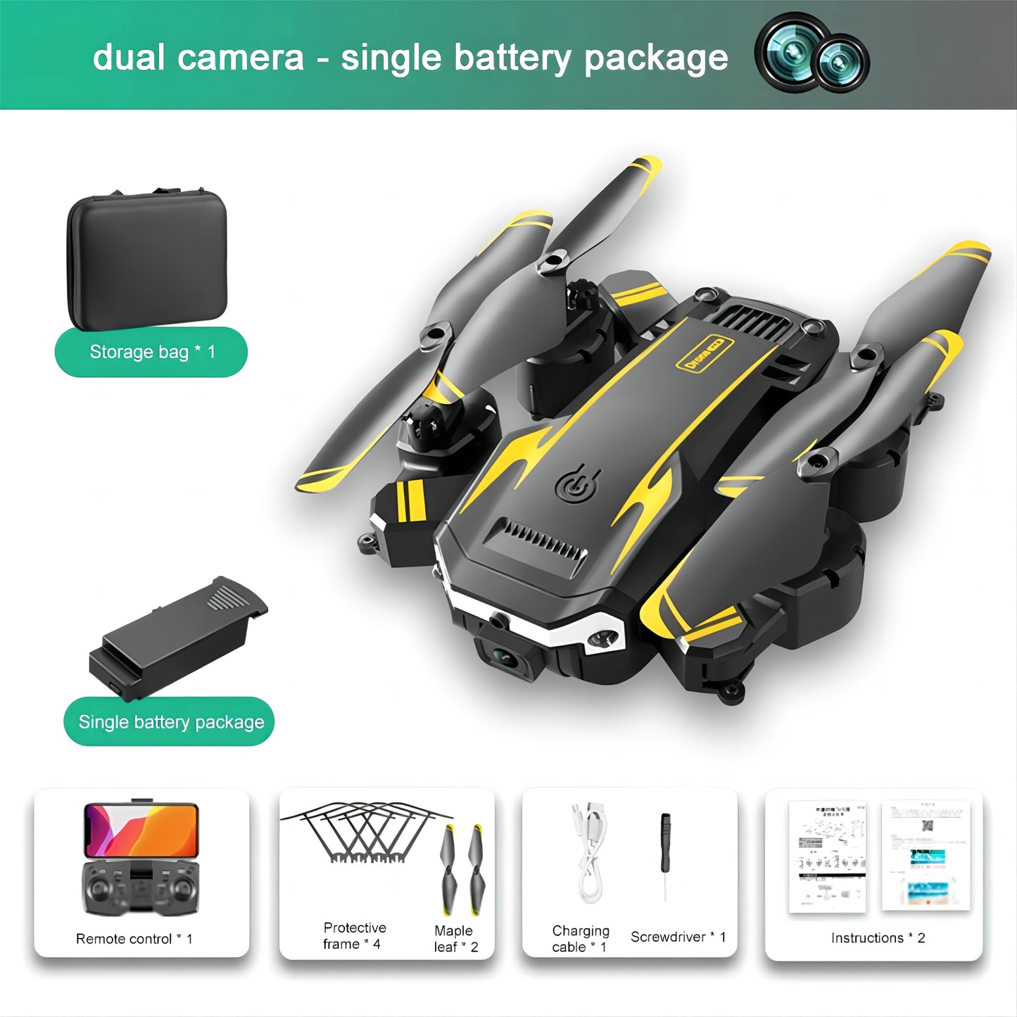 [FPV Professional Drone] FPV Video RC Quad-axis Drone 2025