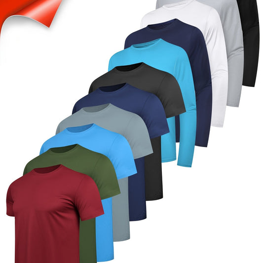 Quick-Drying Sports Suit 11pcs Short-Sleeved Long-Sleeved