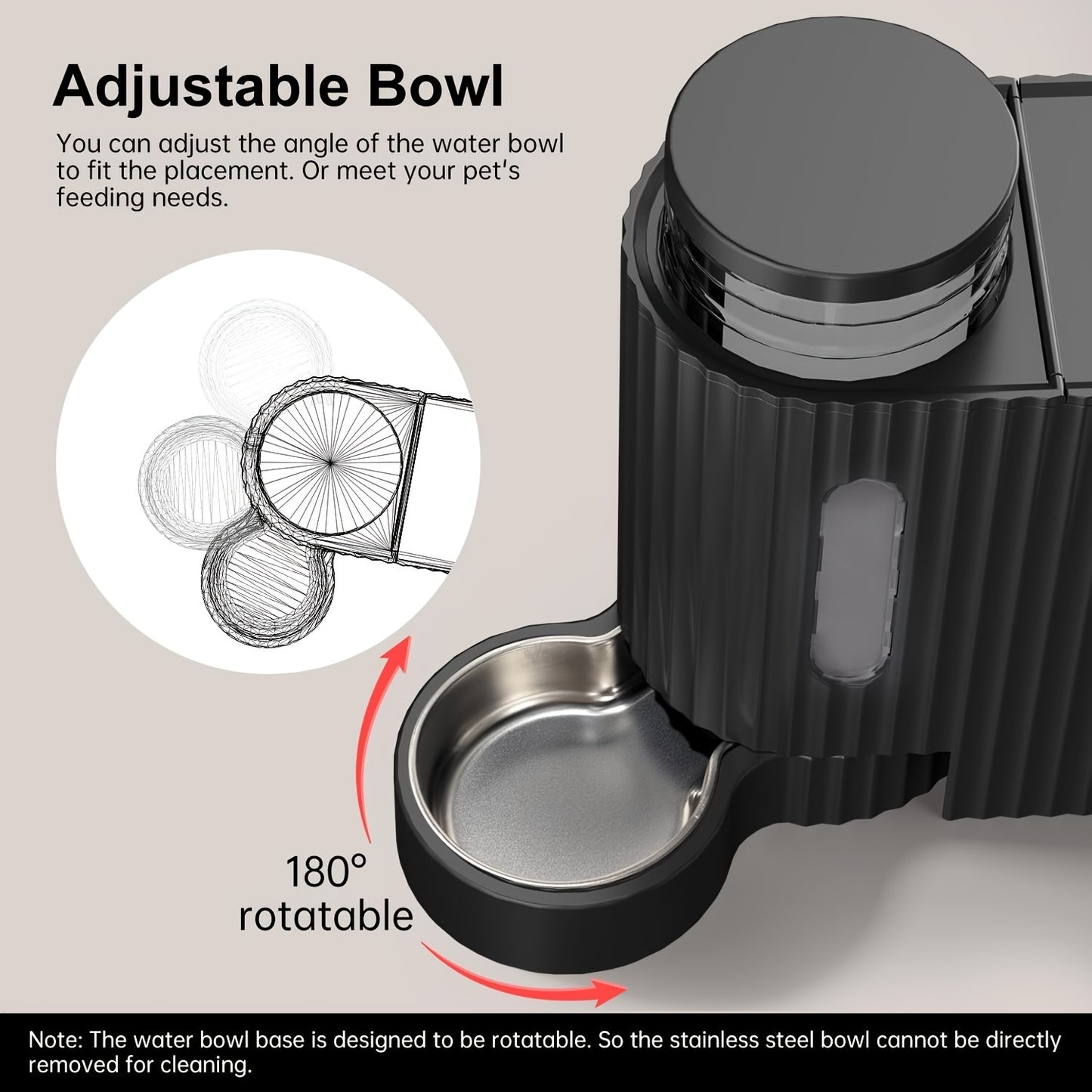 [Gravity Feeder] Automatic Cat Food And Water Dispenser