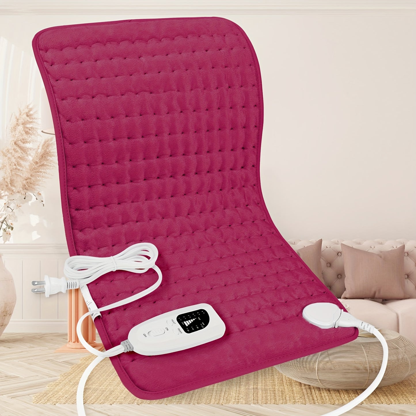 Extra Large Heating Pad Portable 24x12 Electric Heating Pad