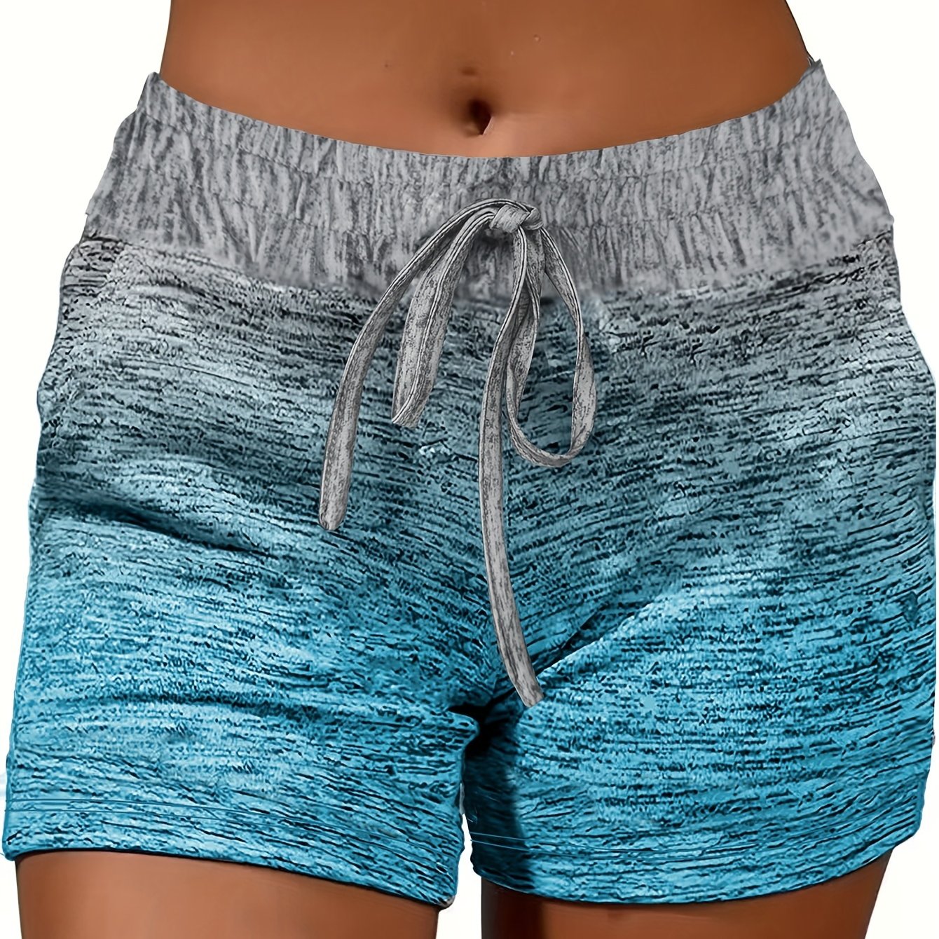High Waist Shorts Casual High Waist Drawstring Waist Shorts