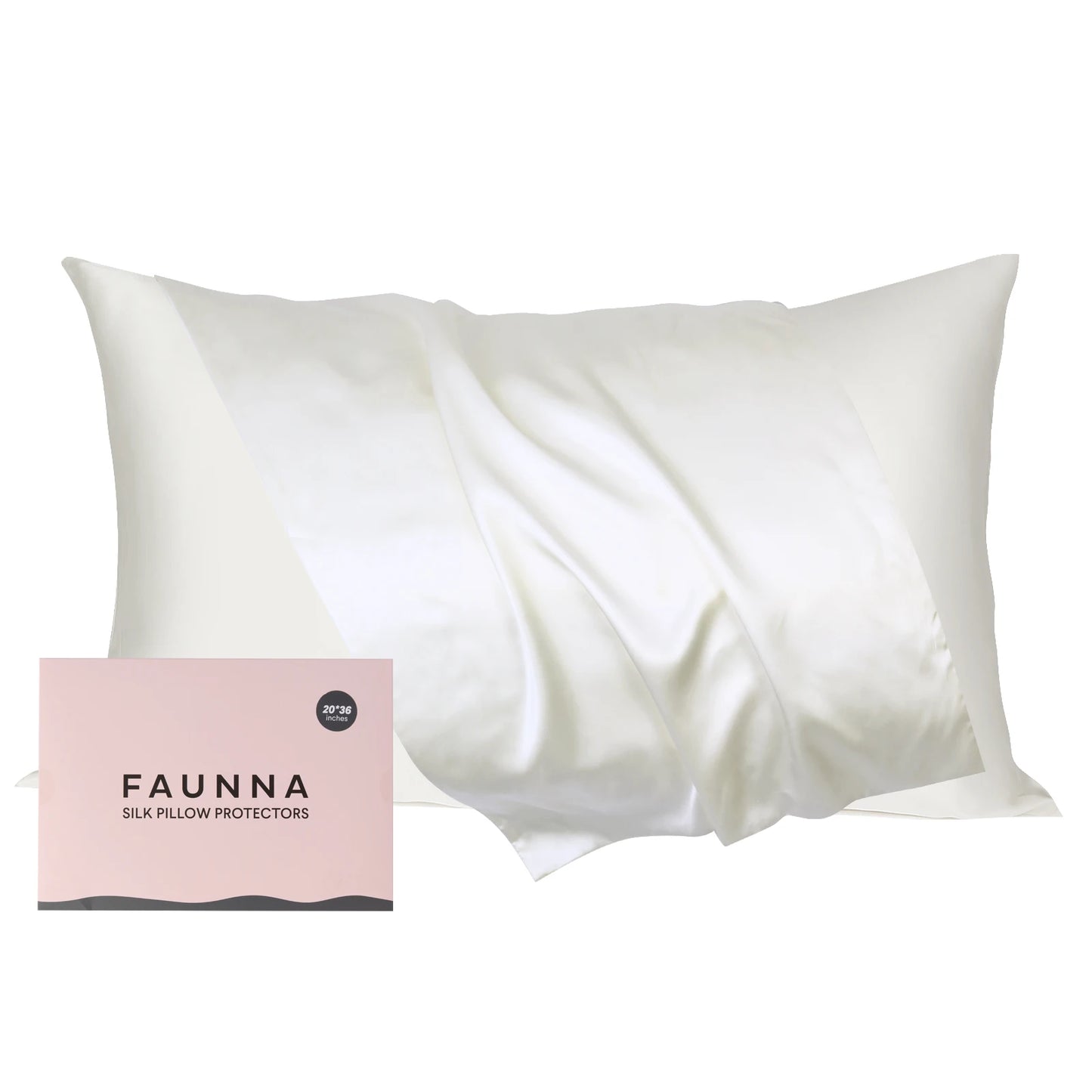 1PC 100% Pure Mulberry Silk Pillow Case 22 Momme Silk