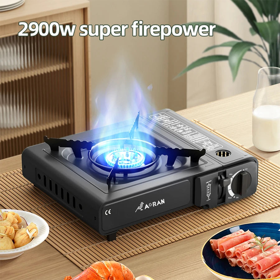 Household Outdoor Portable Card Stove for Camping Use