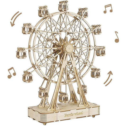 Robotime Rolife 3D Puzzle Ferris Wheel Music Box Model Kit