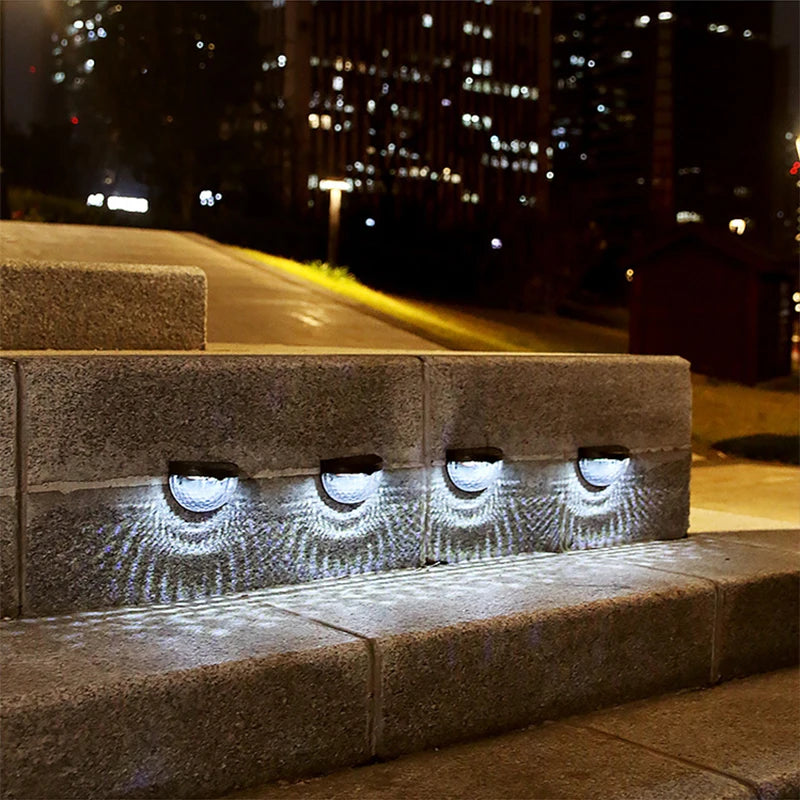 2PCS Wall Outdoor Waterproof Solar Light, for Yard, Garage, Garden, Porch, Fence, Driveway, Railing