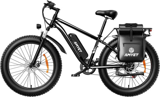 AMYET EB26 Electric Bike for Adults 1000W 26 Inch Fat Tire