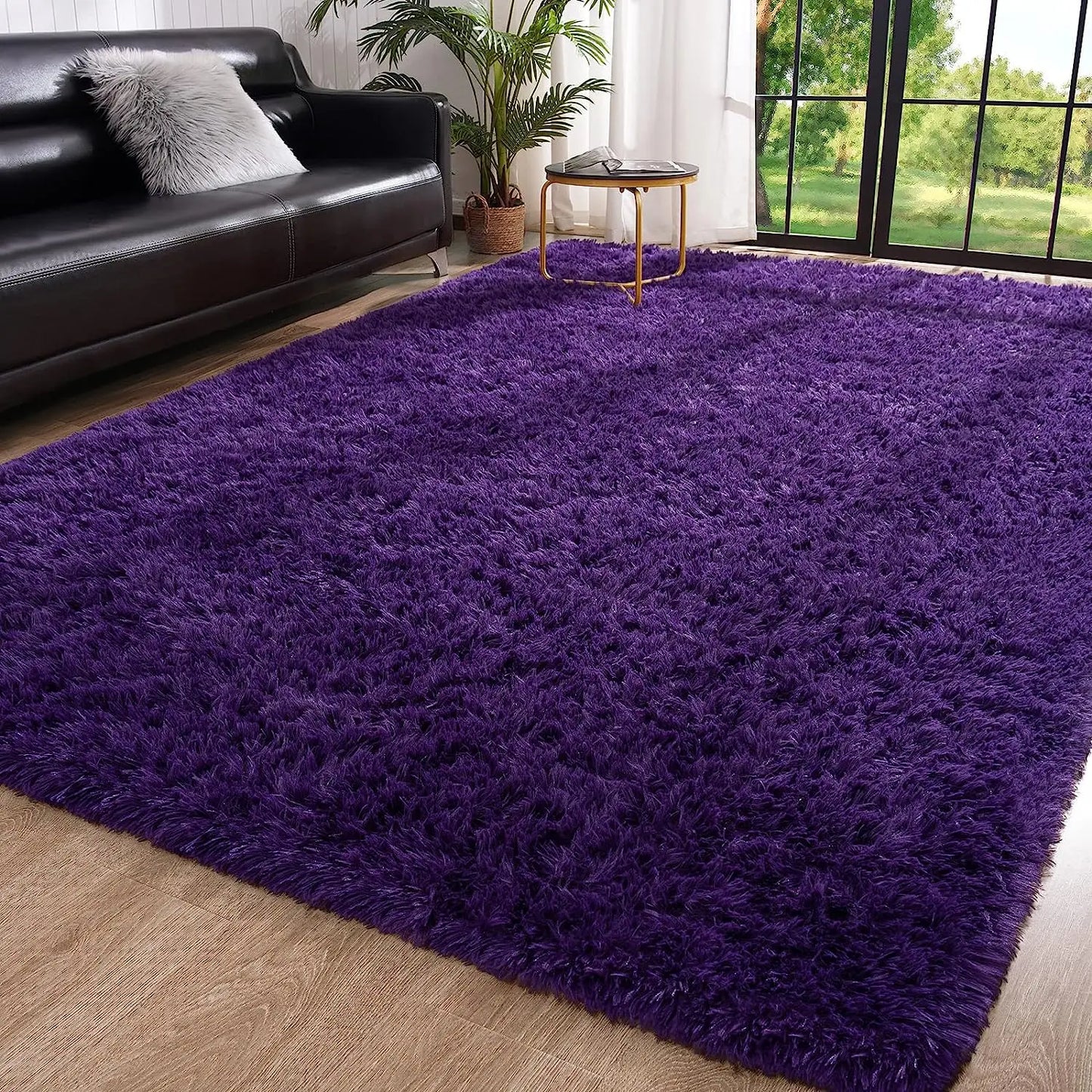 Fluffy Rugs for Bedroom Fuzzy Area Rugs Non Slip Decor