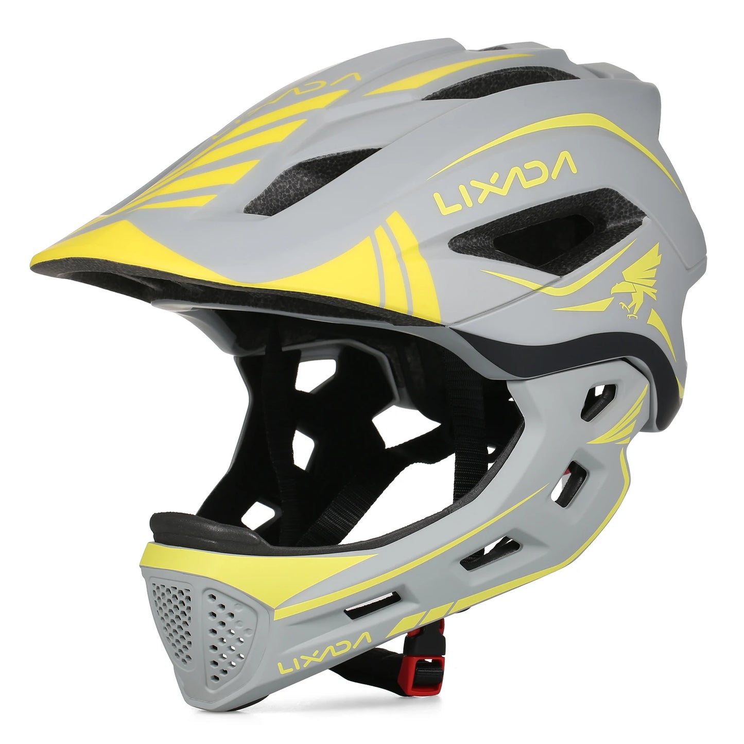 2-in-1 Kids Bicycle Helmet Child Sports Safety Cycling Protection Full Face Helmet
