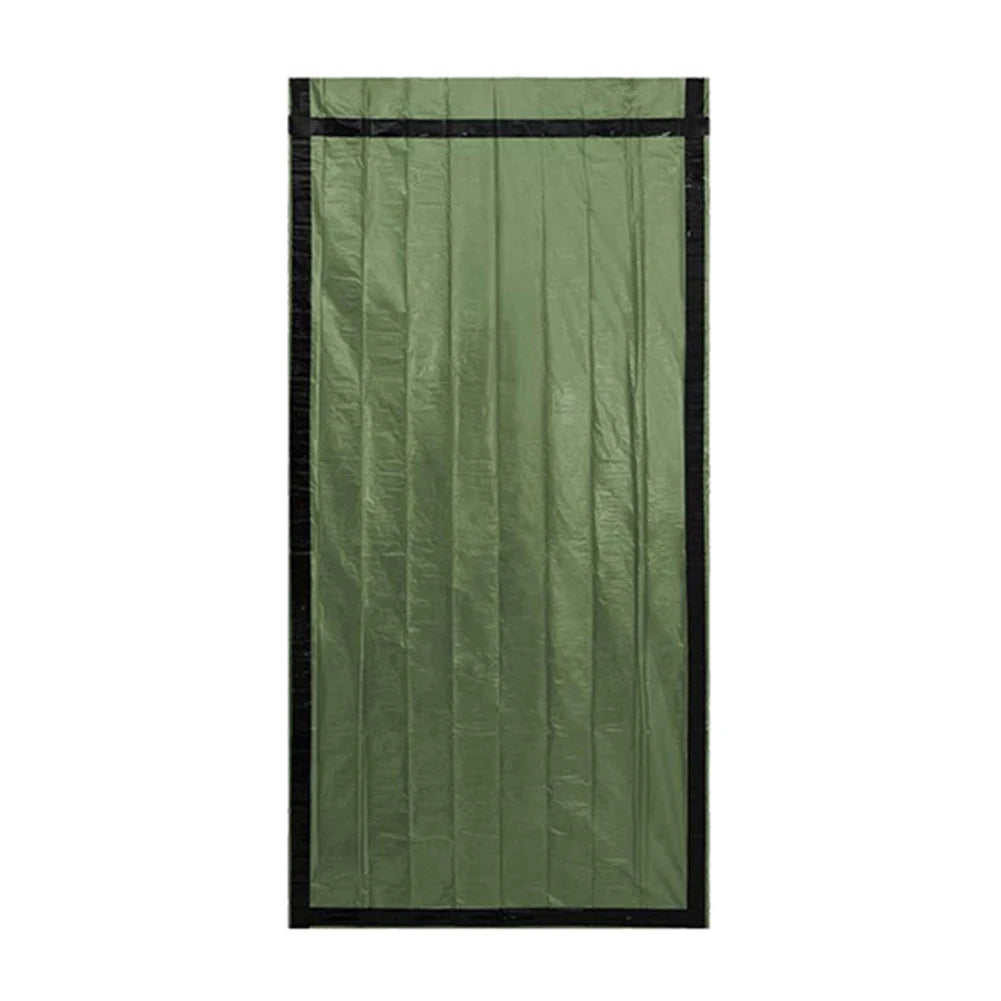 Emergency Sleeping Bag Portable Bivy Sack PE Aluminum Film Warm Windproof Waterproof Blanket
