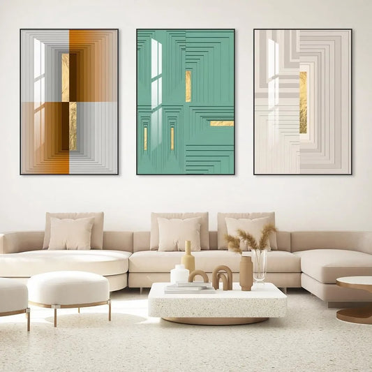 Wall Art for Living Room Minimalist Decor Abstract Prints