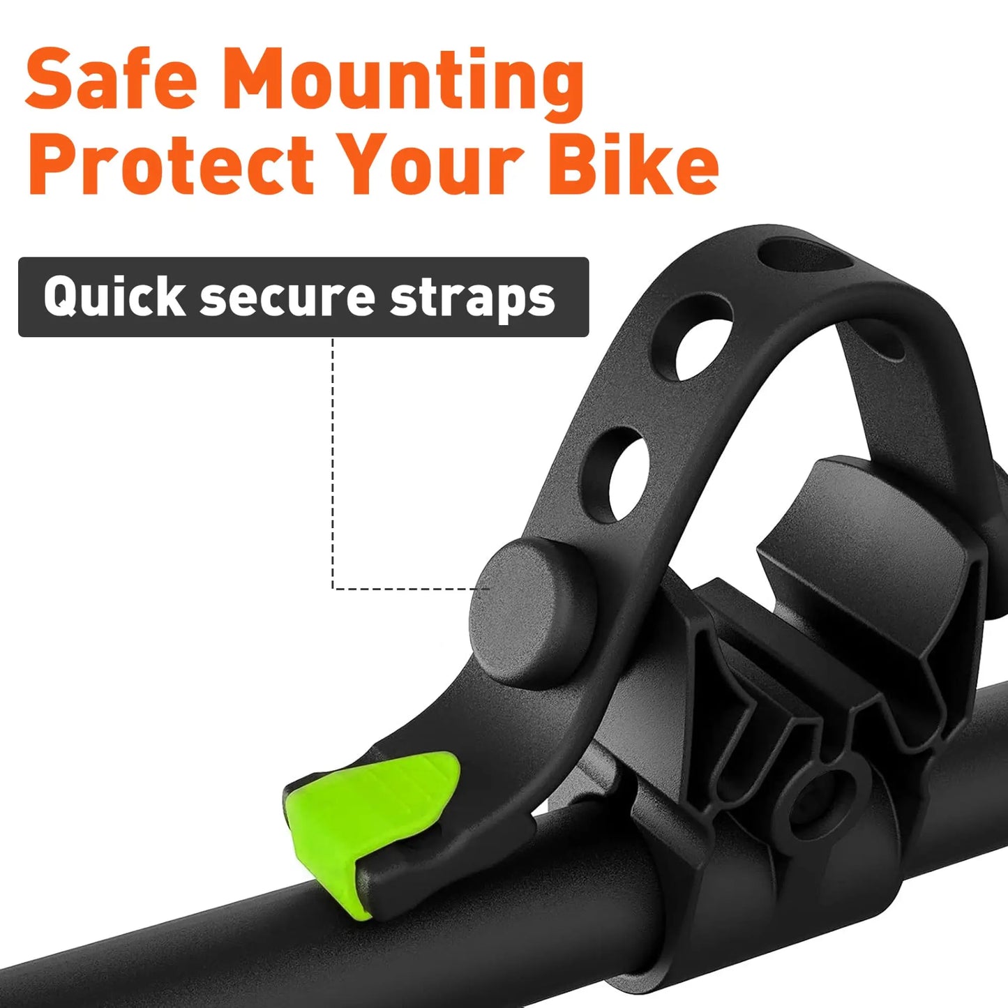 Bike Hitch Mount Foldable Rack ,Steel Car Rack for SUV, Bike Car Racks with Hitch Tightener, Straps