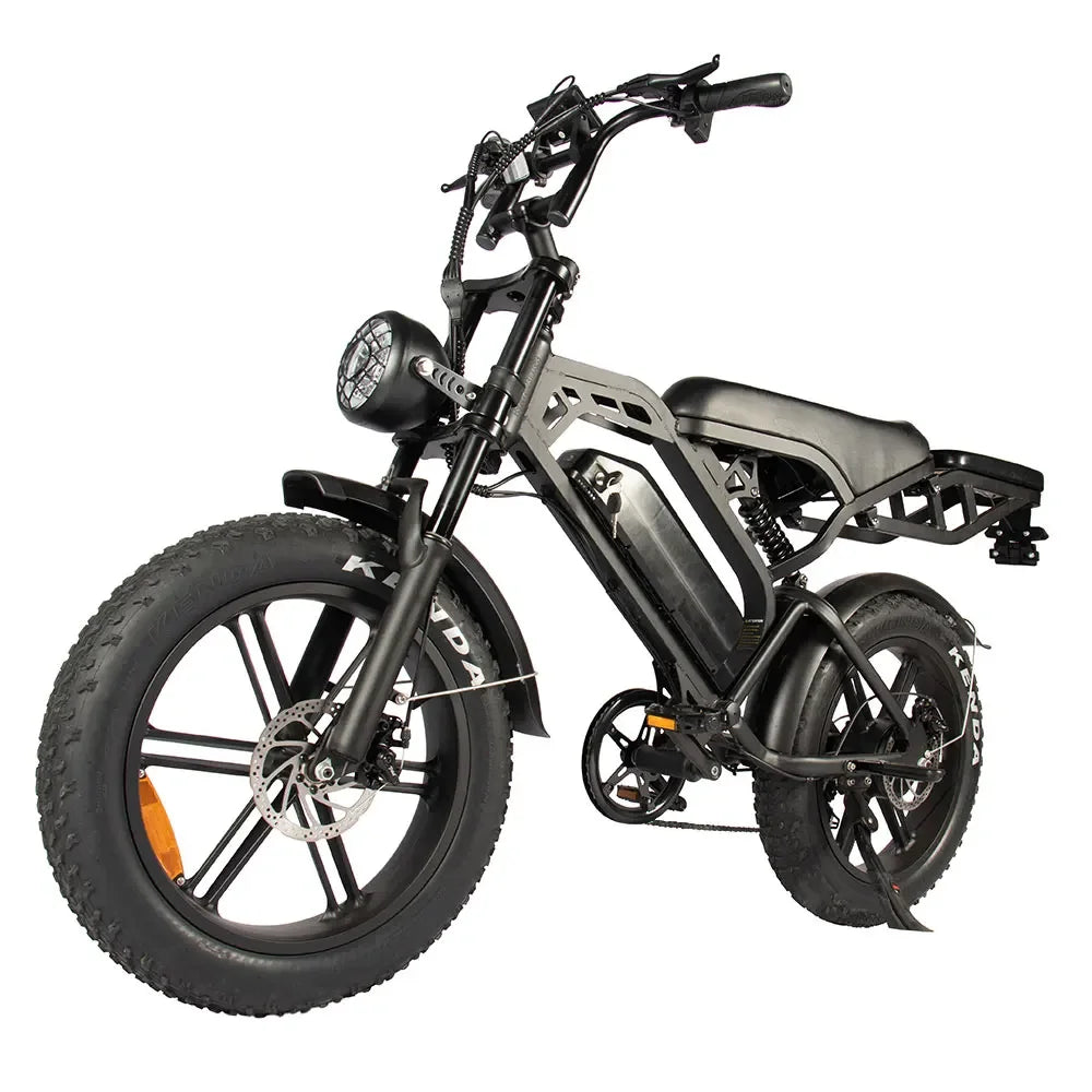 electric bike off-road mountain beach riding for men with rear seat rack electric bike