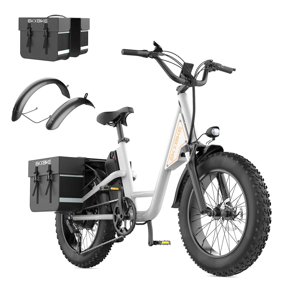 EKX L1 Adult Electric Bike 1000W Motor 34MPH 7 Speed Ebike