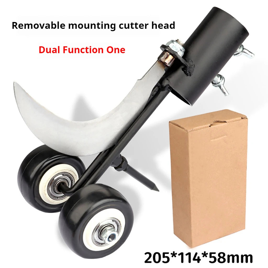 1pcs Stand-Up Manual Weed Puller with Wheels for Gardens, Lawns, Sidewalks, Driveways