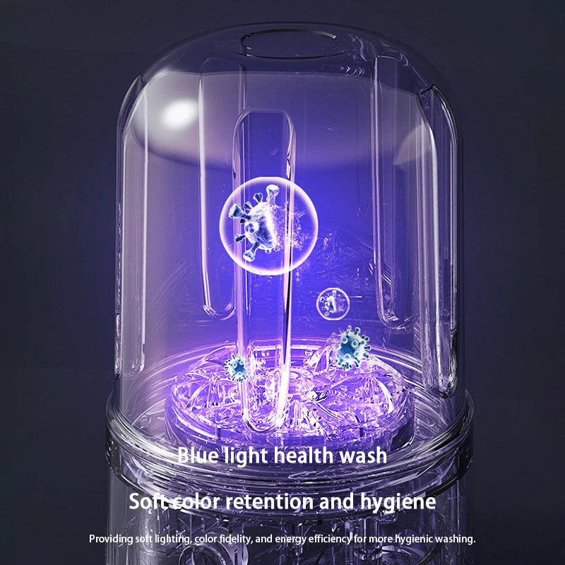 Mini Laundry Cup 1L Wireless Portable Washing Machine for Travel