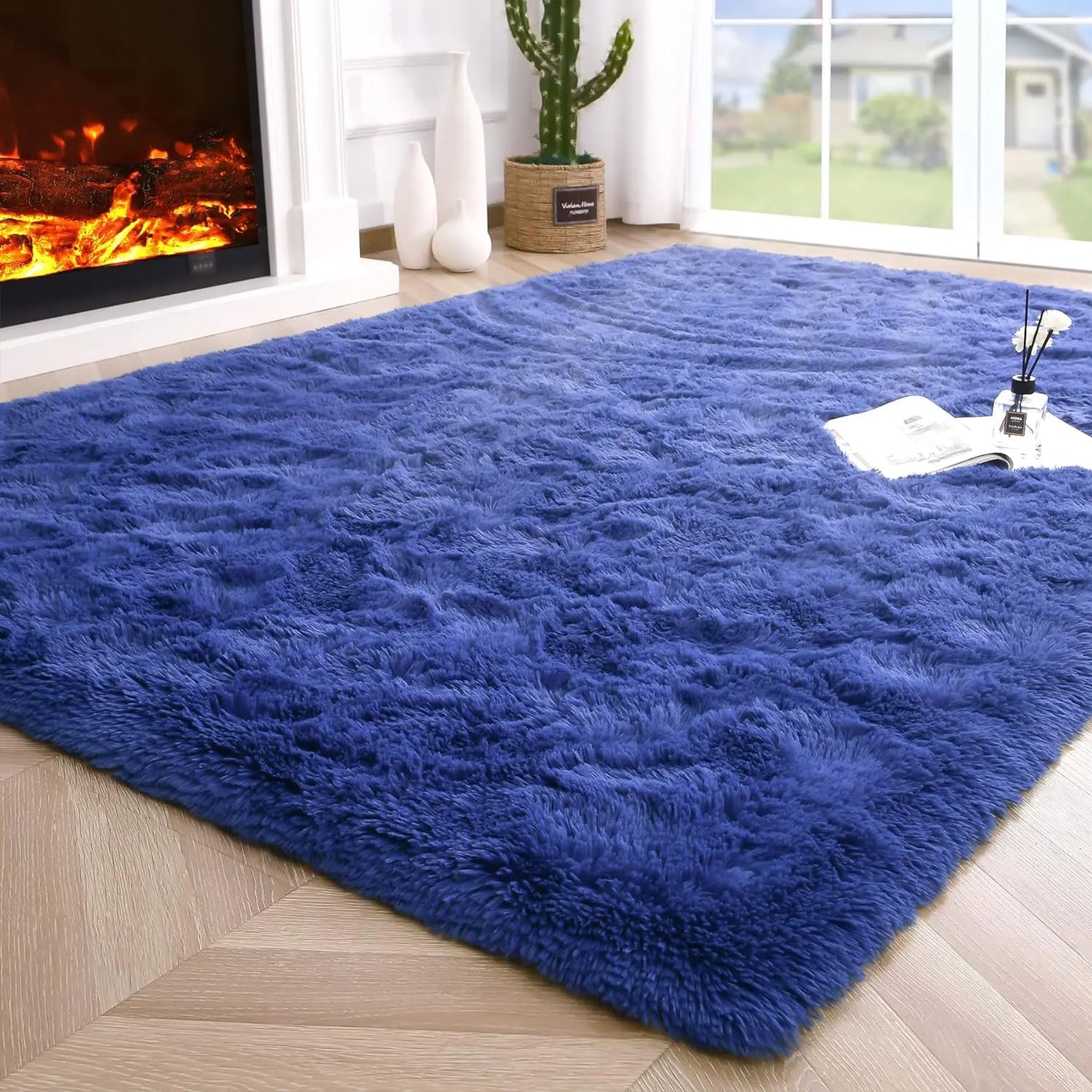 Fluffy Rugs for Bedroom Fuzzy Area Rugs Non Slip Decor
