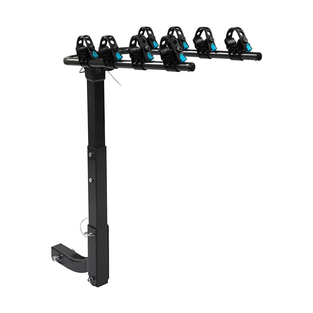 Bike Hitch Mount Foldable Rack ,Steel Car Rack for SUV, Bike Car Racks with Hitch Tightener, Straps