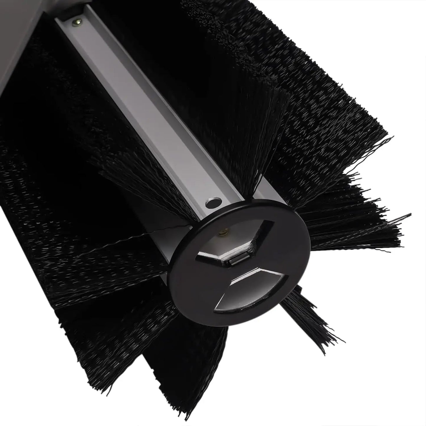 Gas Power Broom Sweeper, Gasoline Walk Behind Snow Lawn Sweeper Brush Broom Sweeping